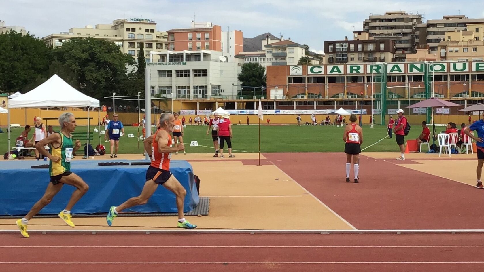 Atletiek WK Masters Malaga, dag 7 Goud voor Hans Smeets