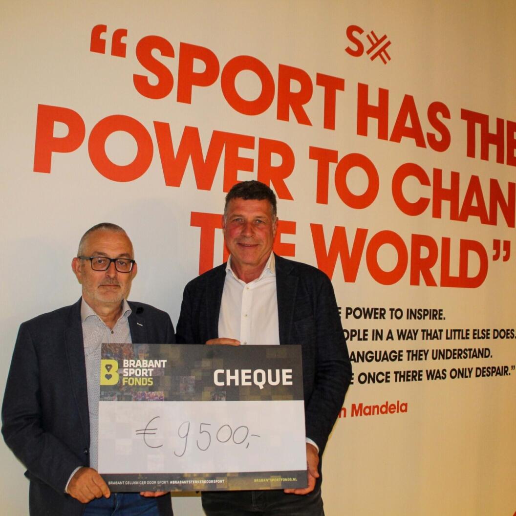 Cheque uitreiking BSF 4 2 met bedrag