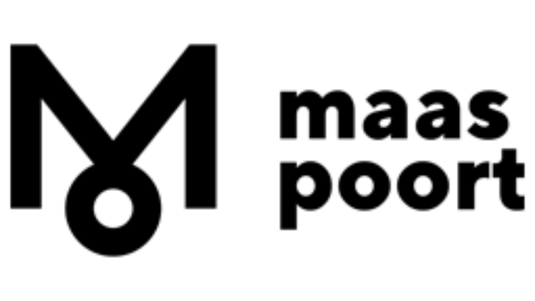Logo maaspoort website zwart