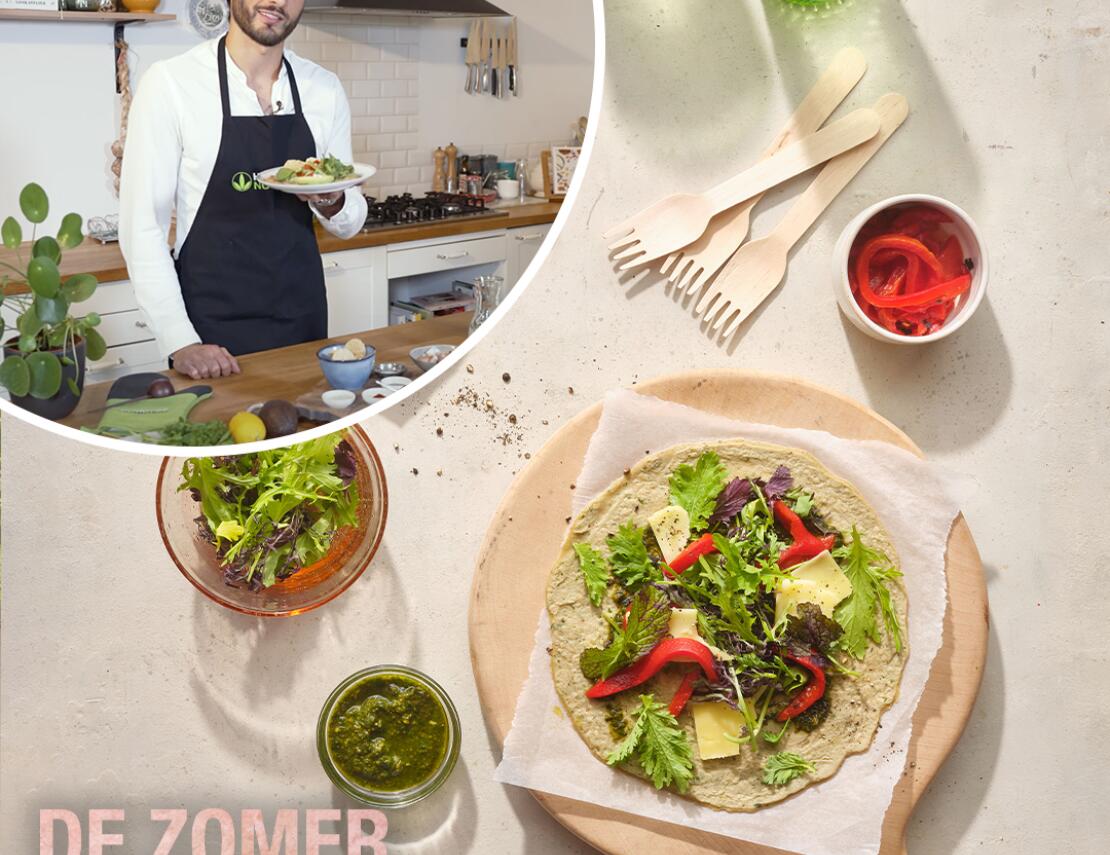 De Zomer Op Tafel Zomerse Wraps