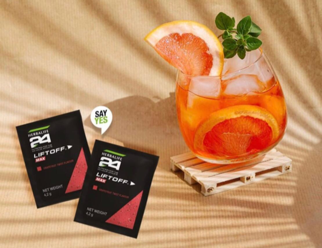 Zomers genieten van een zonnige Grapefruit Twist Spritz!