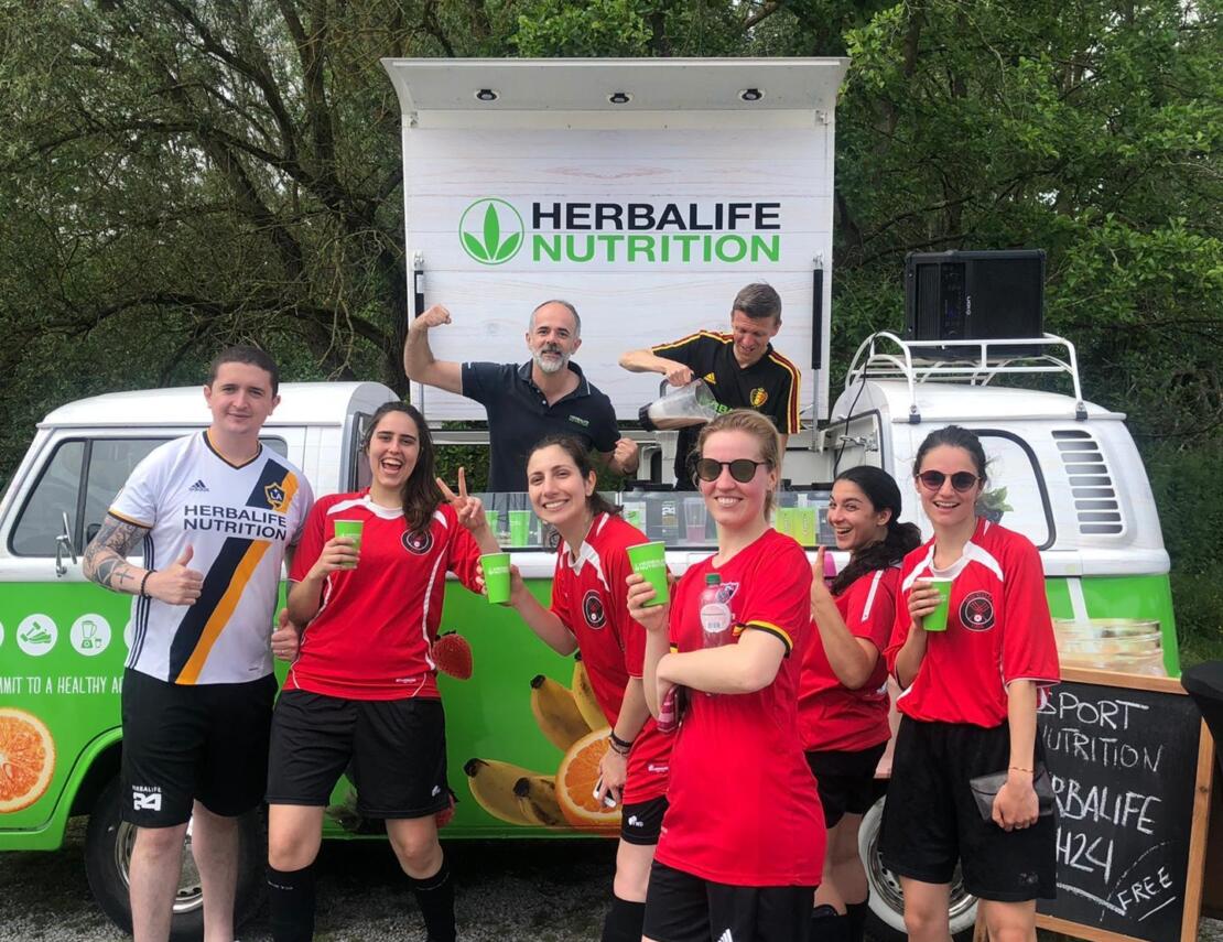 Herbalife scoort in Brussel