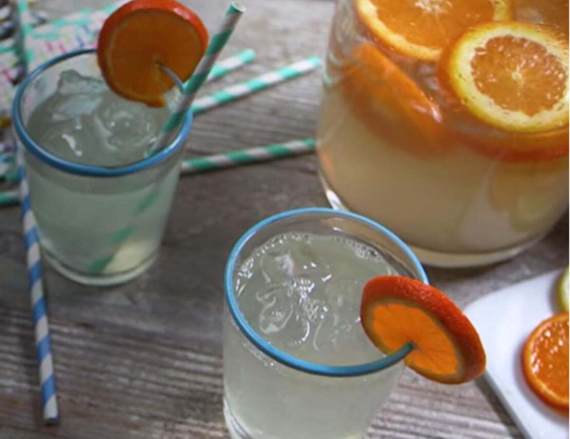 Sprankelende Citrus Limonade