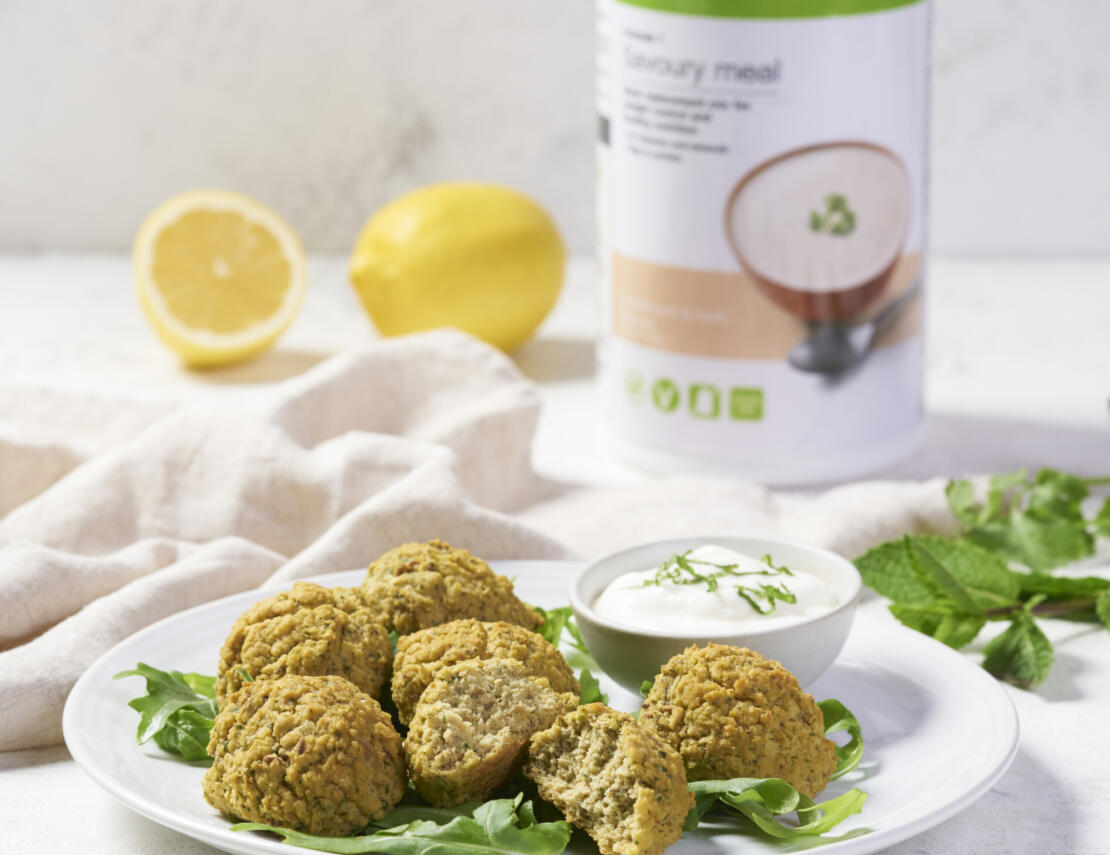 Falafel met Paddenstoelensmaak