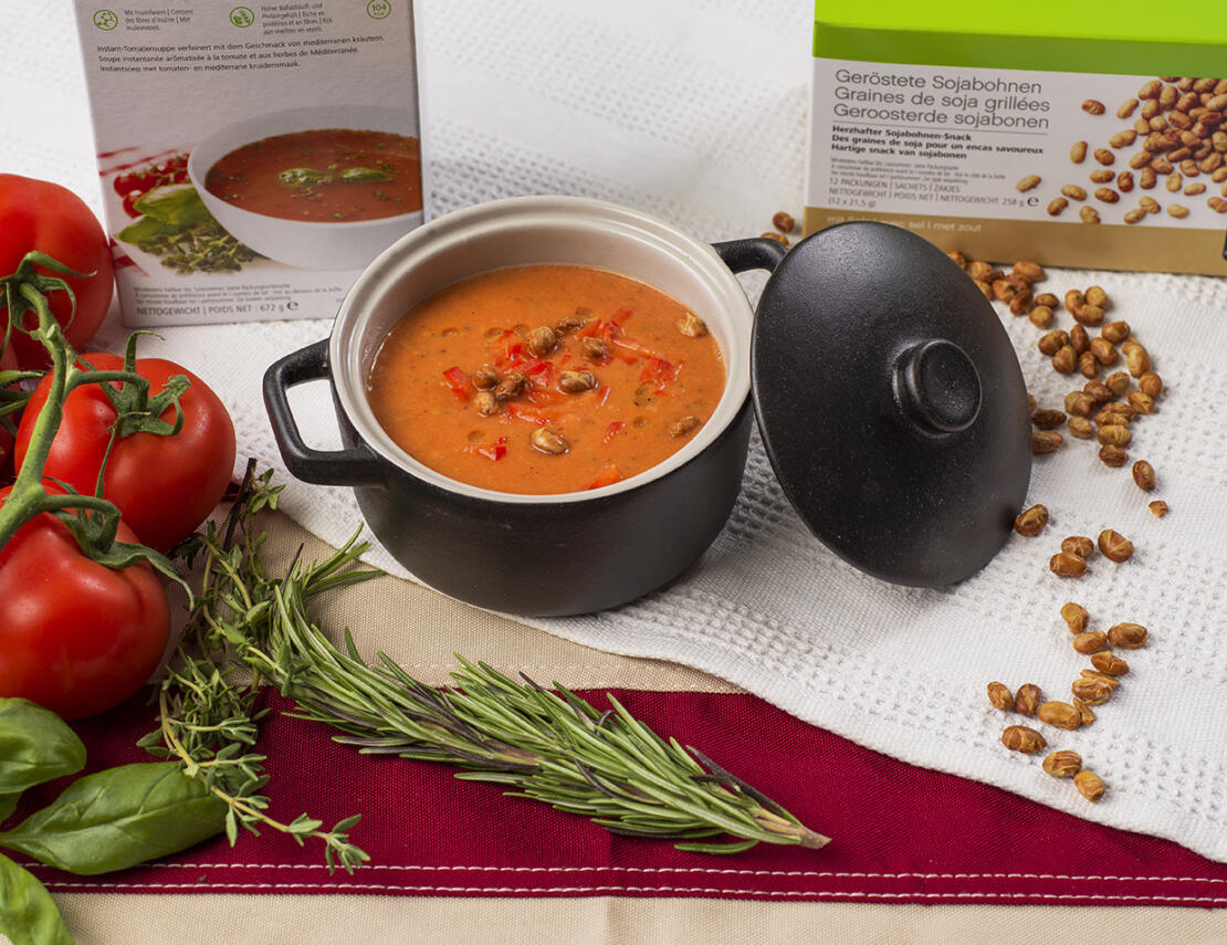 Winterse Tomatensoep met een bite