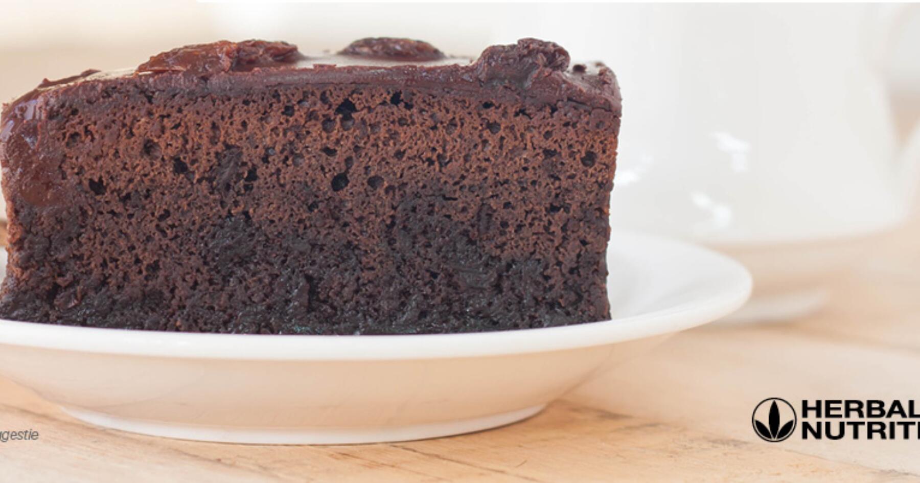 Zachte chocolade cake