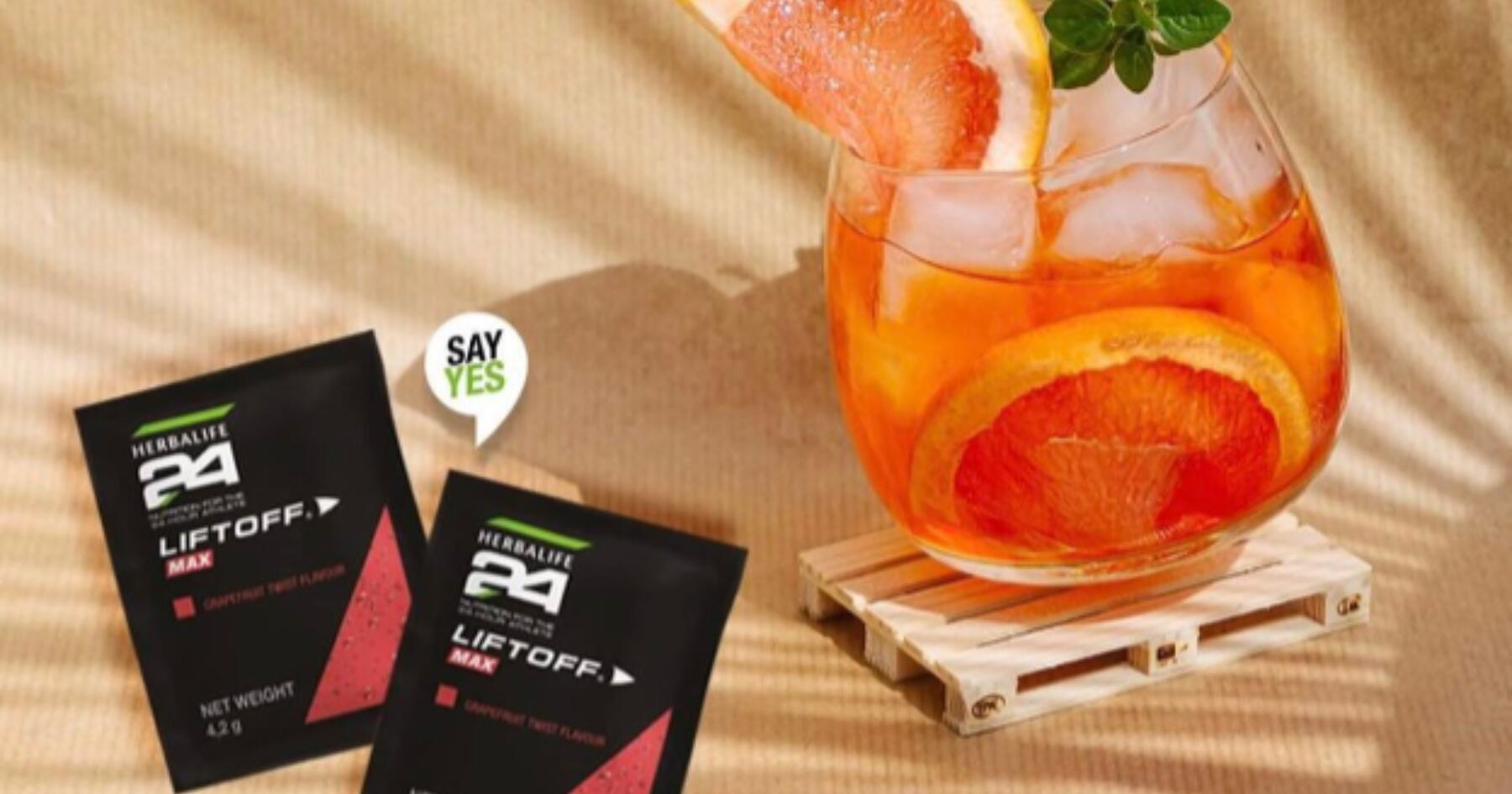 De Herbalife24 Liftoff Max Grapefruit Twist Spritz