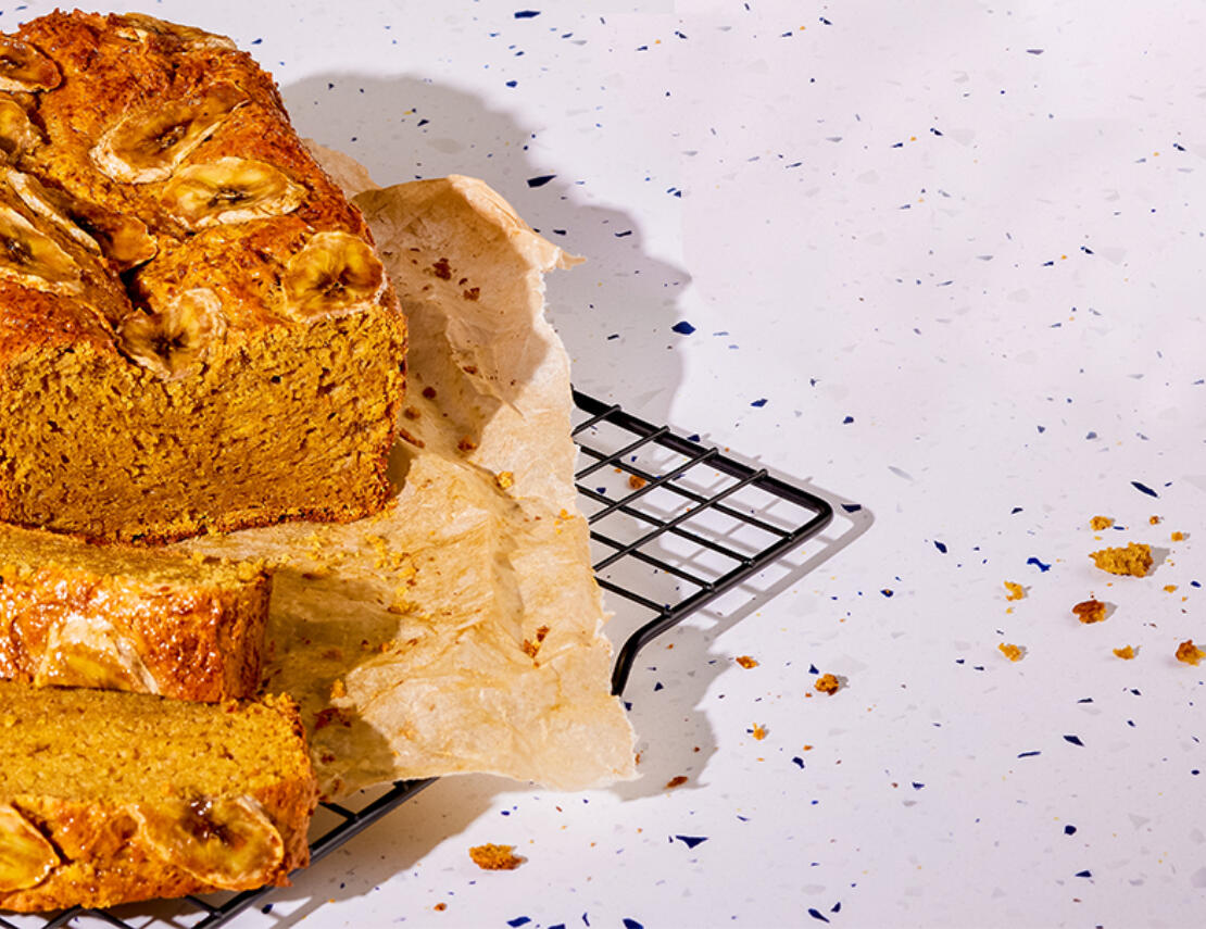 Bananenbrood is nog lekkerder met Proteïne Bakmix