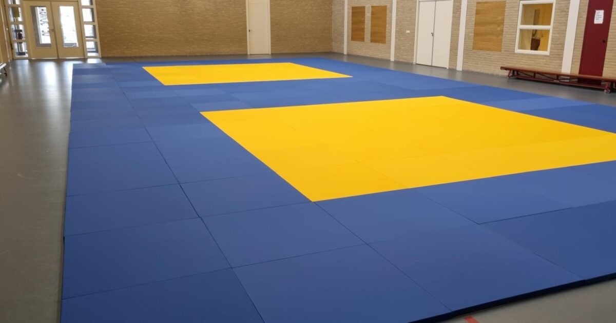 Judo Bond Nederland Nieuwe mat voor Judoschool Assen