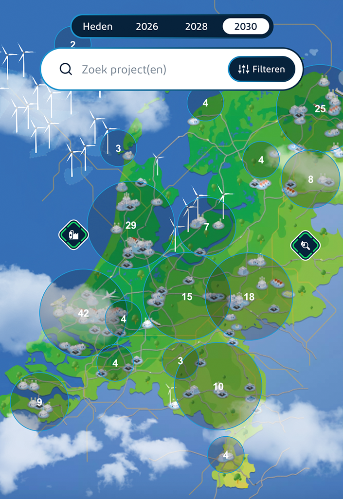 Interactive Hydrogen Map