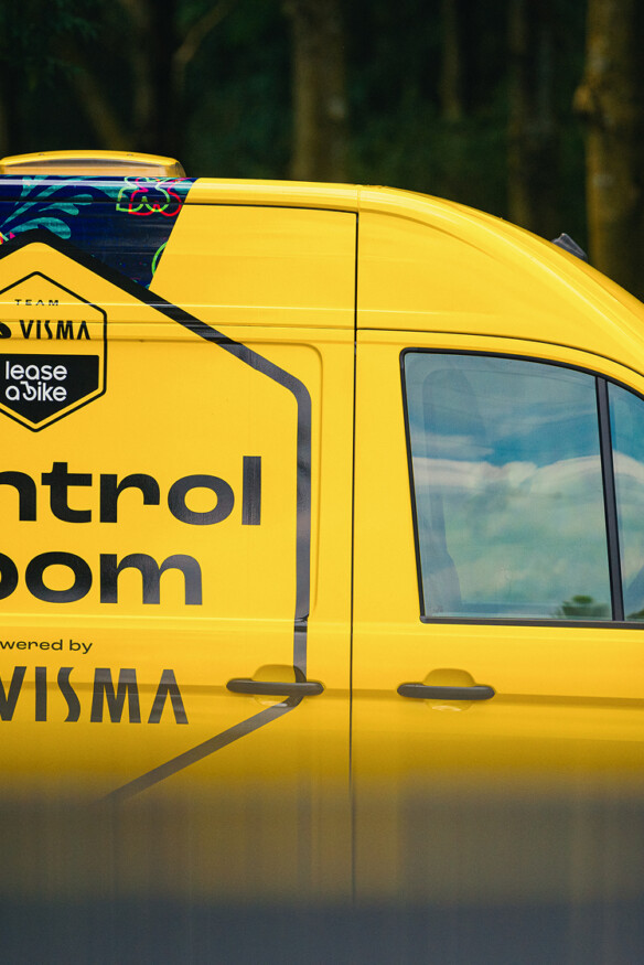 On Your Marks Control Room Team Visma Lease a Bike 2