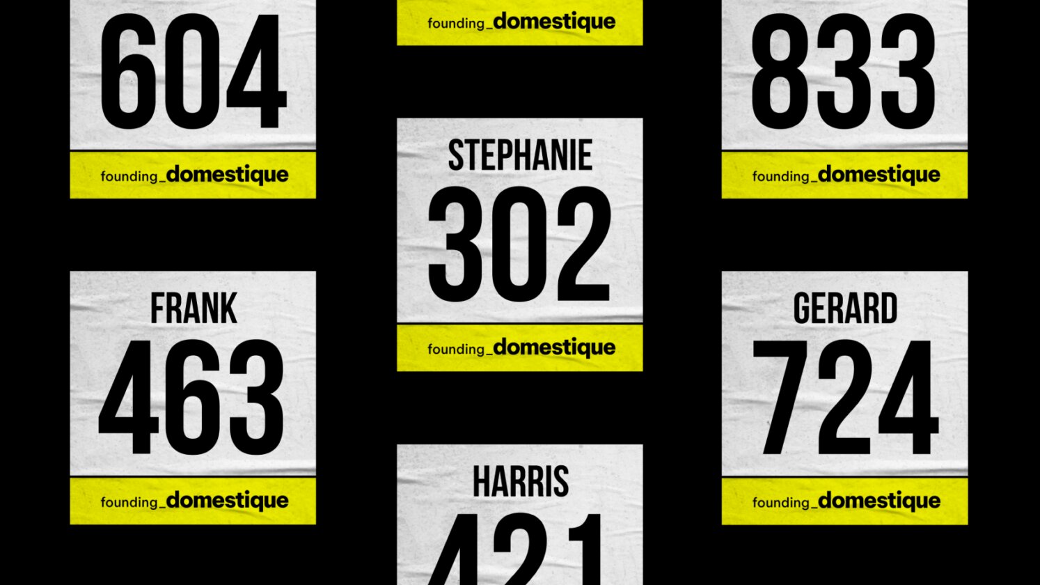 On Your Marks Domestique 5