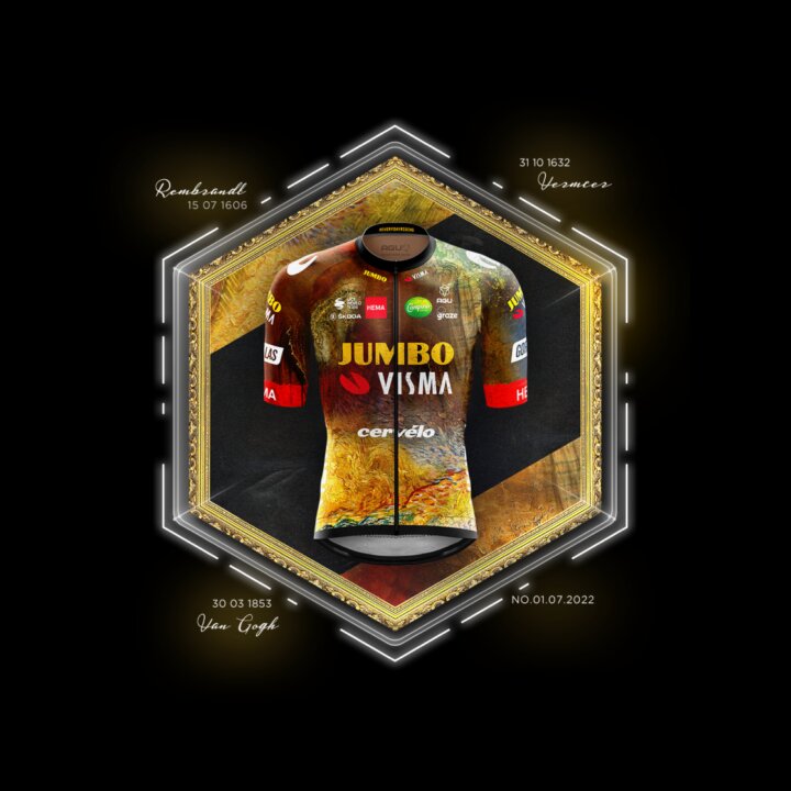 On Your Marks Team Visma Leasea Bike 10