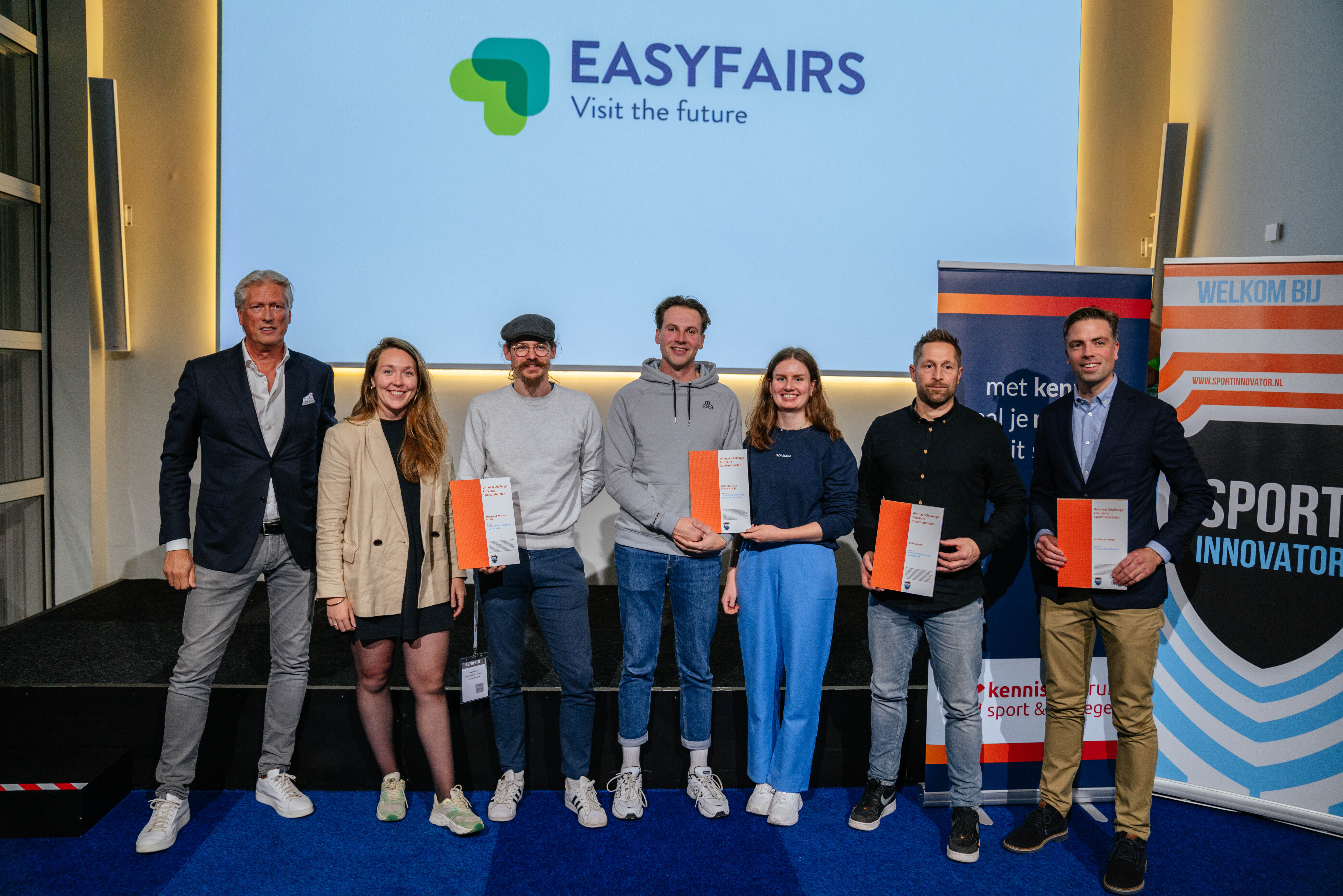 Prijswinnaars Challenge Circulaire Sportmaterialen