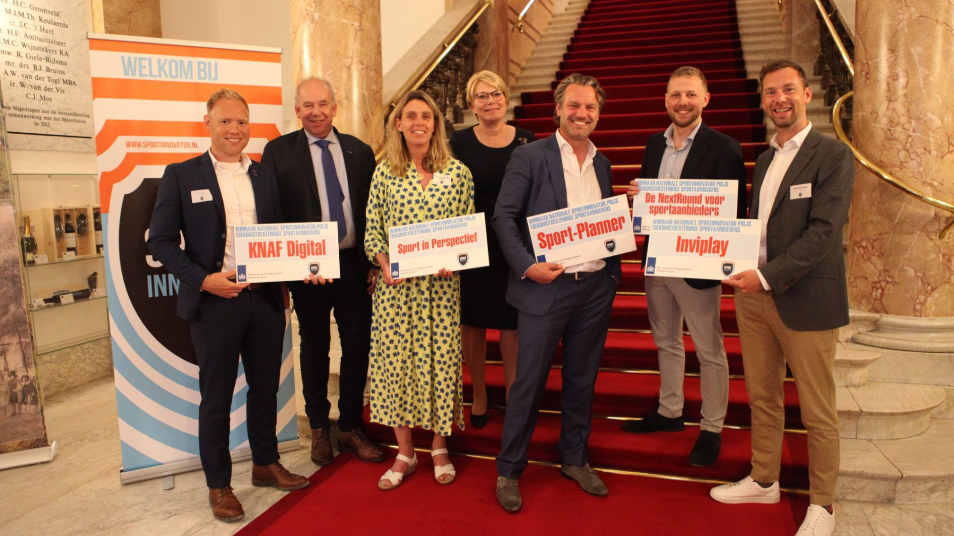 2021 Nationale Sportinnovatie Diner winnaars NSP 2021 klein