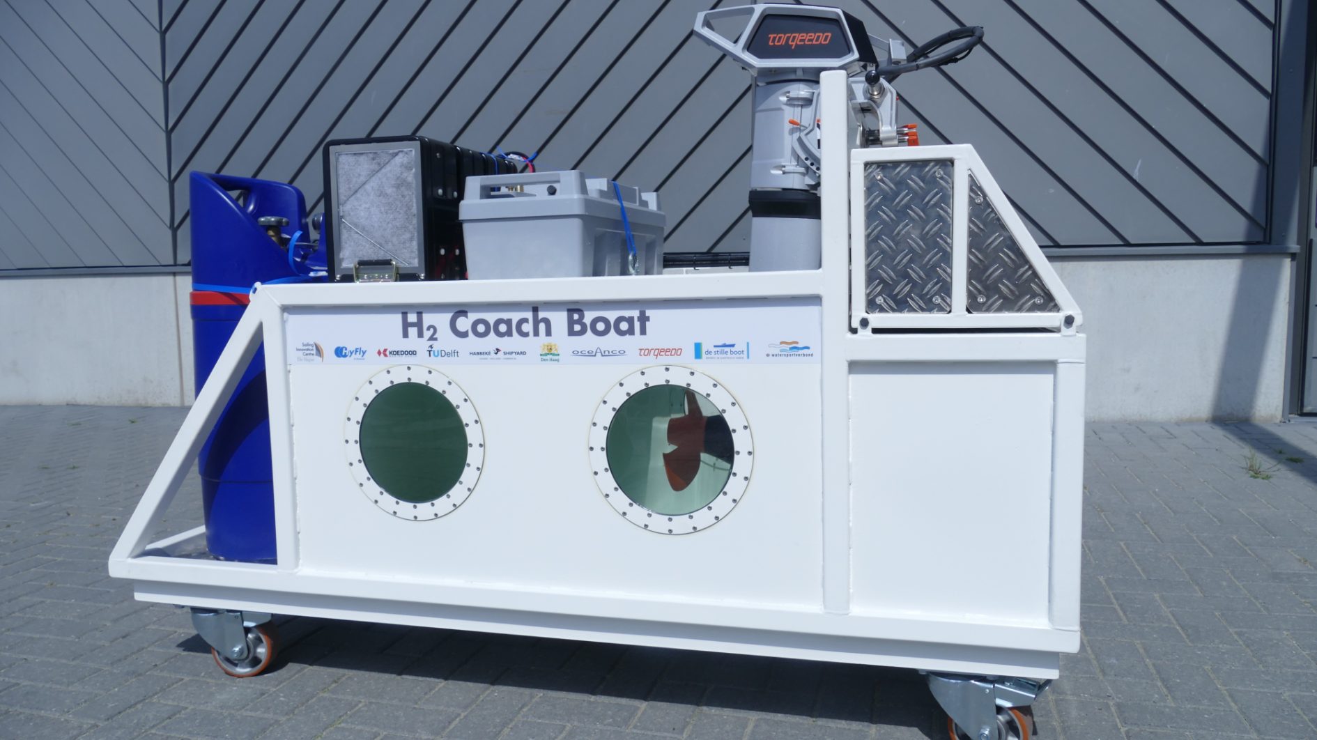 H2 Coach Boat demo opstelling 1