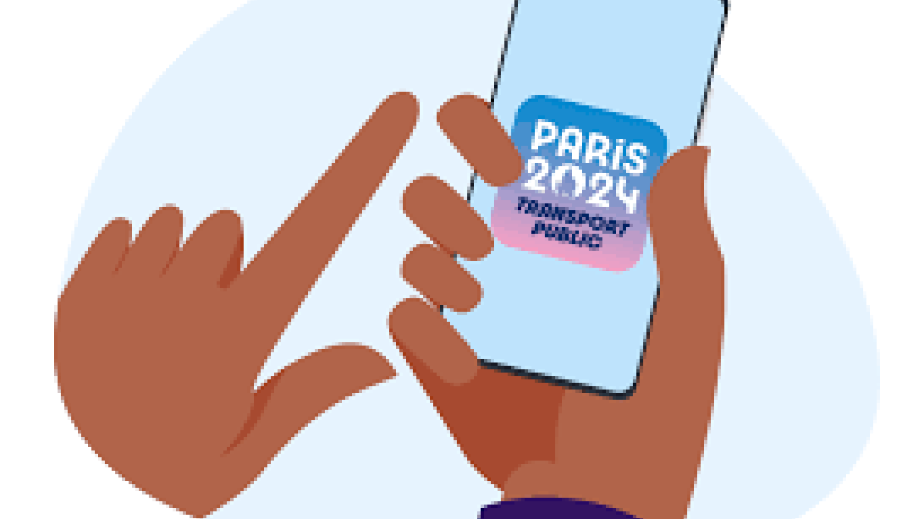 Paris2024 public transport app
