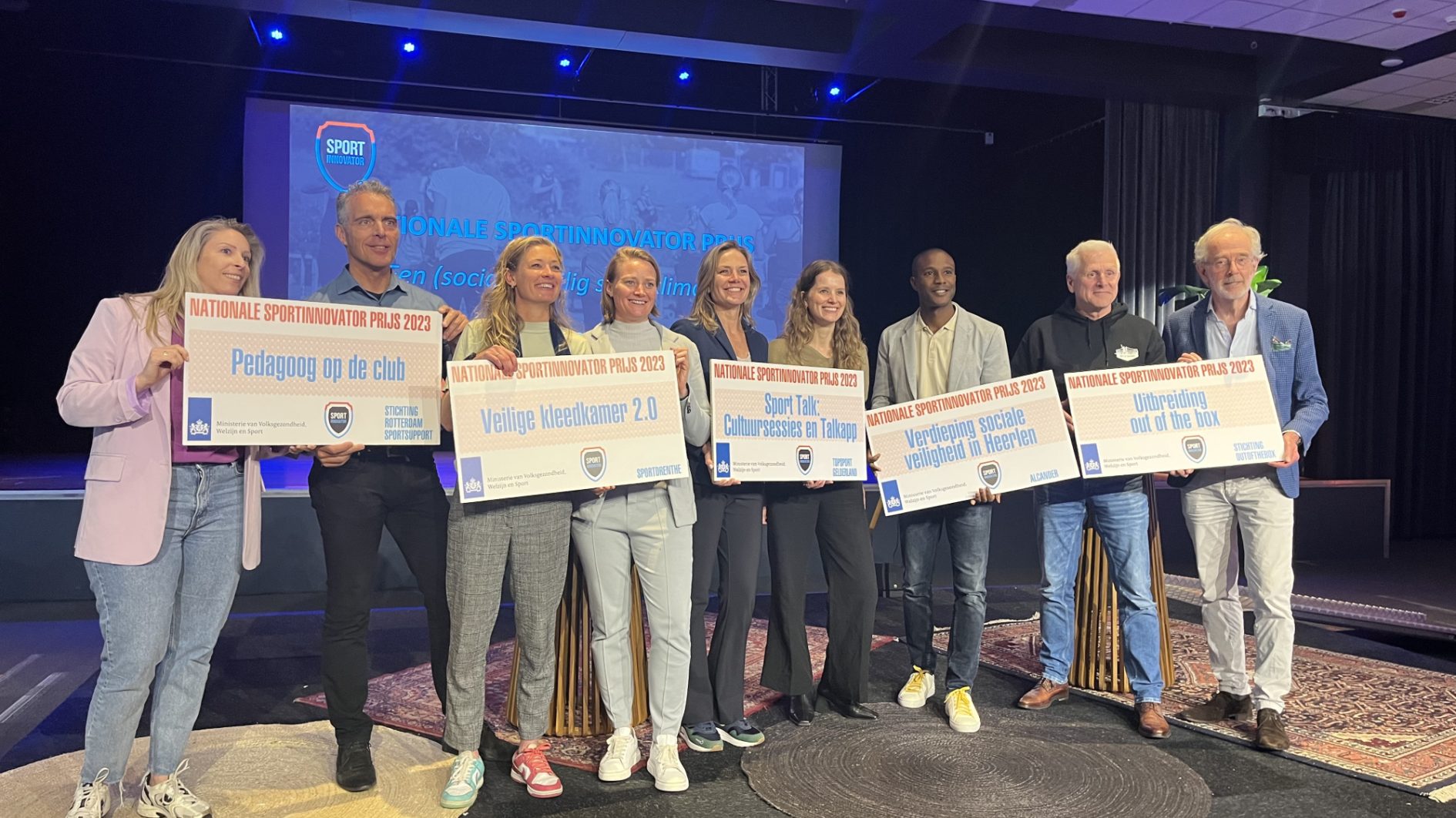 Prijsuitreiking NSP 2023 Sociaal veilig sportklimaat