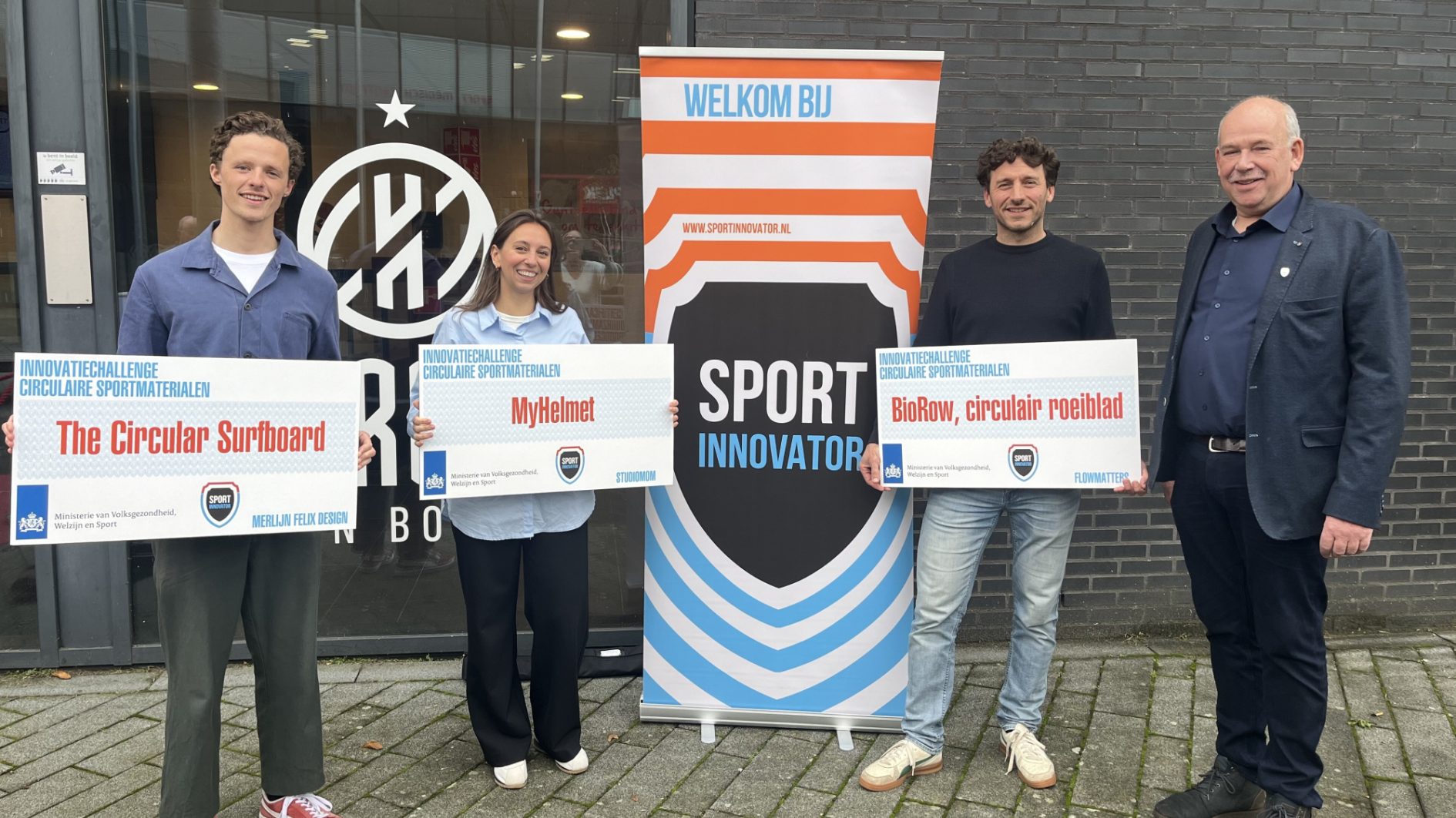 Winnaars Challenge Circulaire sportmaterialen 2 Maaspoort DEZE